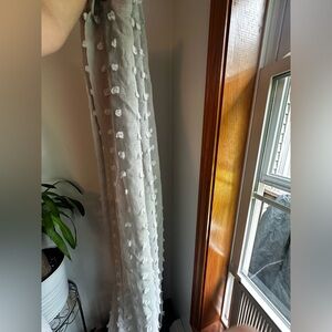 Gray Polka Dot Curtains